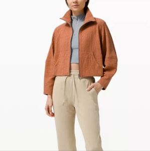 Lululemon Textured Cropped Jacket